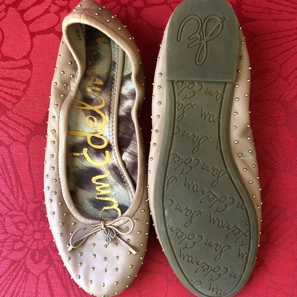 Sam Edelman- Studded Ballet Flats - Picture 4 of 5